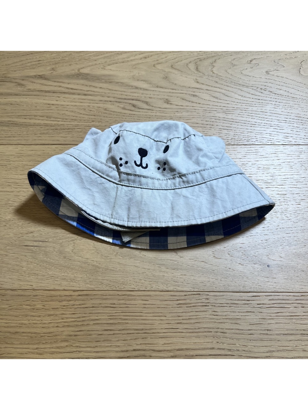 Gymboree Kids' Grey Bucket Hat – Size 18-24 months